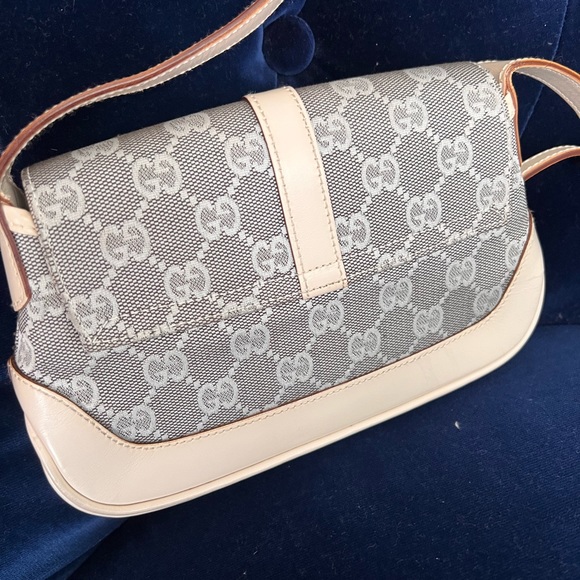 Gucci GG Canvas Mini Jackie O Hobo Authentic - Picture 12 of 17